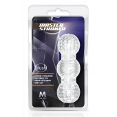 Прозрачный фигурный мастурбатор Master Stroker - Blush Novelties - в Жуковском купить с доставкой