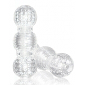 Прозрачный фигурный мастурбатор Master Stroker - Blush Novelties - в Жуковском купить с доставкой