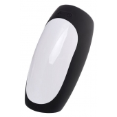 Черно-белый перезаряжаемый мастурбатор Erotist Hailstorm - Erotist Adult Toys - в Жуковском купить с доставкой