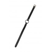 Черный кляп-кольцо Modesty - Lola Games - купить с доставкой в Жуковском