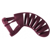 Мужской пояс верности бордового цвета Romello - Lola Games - купить с доставкой в Жуковском