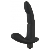 Черный вибромассажер простаты Naughty Finger Prostate Vibe - 13,8 см. - Orion - в Жуковском купить с доставкой