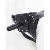 Черный пояс для насадок CLASS STRAP Restyling - LOVETOY (А-Полимер) - купить с доставкой в Жуковском