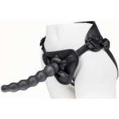 Пояс харнесс BEST UNI strap с 2 насадками - 18 и 22 см. - LOVETOY (А-Полимер) - купить с доставкой в Жуковском