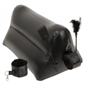 Надувная любовная подушка Portable Triangle Cushion с аксессуарами - Orion - купить с доставкой в Жуковском