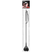 Черный стек с наконечником-сердечком - 54 см. - Notabu - купить с доставкой в Жуковском