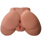 Кофейный мастурбатор-полуторс Perfect Ass Masturbator - Pipedream - в Жуковском купить с доставкой