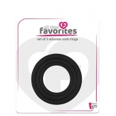 Набор из 3 эрекционных колец SILICONE COCKRINGS - Dream Toys - в Жуковском купить с доставкой