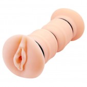 Телесный вибромастурбатор-вагина Michelle - Baile - в Жуковском купить с доставкой