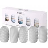 Набор из 5 мастурбаторов Hedy X5 Mixed - Svakom - в Жуковском купить с доставкой