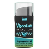 Жидкий интимный гель с эффектом вибрации Vibration! Gin   Tonic - 15 мл. - INTT - купить с доставкой в Жуковском