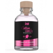 Массажный гель с согревающим эффектом Cotton Candy - 30 мл. - INTT - купить с доставкой в Жуковском
