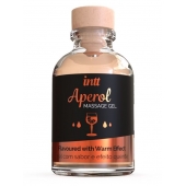 Массажный гель с согревающим эффектом Aperol - 30 мл. - INTT - купить с доставкой в Жуковском