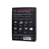 Фиолетовый набор БДСМ «Накажи меня нежно» с карточками - Штучки-дрючки - купить с доставкой в Жуковском