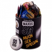 Текстурированные презервативы в кейсе MAXUS So Much Sex - 100 шт. - Maxus - купить с доставкой в Жуковском