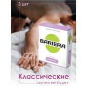Классические презервативы Bariera Classic - 3 шт. - Bariera - купить с доставкой в Жуковском