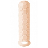 Телесный фаллоудлинитель Homme Long - 15,5 см. - Lola Games - в Жуковском купить с доставкой