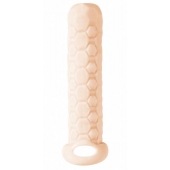 Телесный фаллоудлинитель Homme Long - 13,5 см. - Lola Games - в Жуковском купить с доставкой