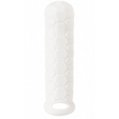 Белый фаллоудлинитель Homme Long - 15,5 см. - Lola Games - в Жуковском купить с доставкой