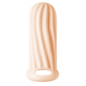 Телесный фаллоудлинитель Homme Wide - 11 см. - Lola Games - в Жуковском купить с доставкой