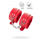 Красные оковы Anonymo из искусственной кожи - ToyFa - купить с доставкой в Жуковском