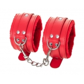 Красные оковы Anonymo из искусственной кожи - ToyFa - купить с доставкой в Жуковском