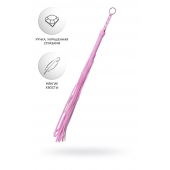 Розовый флоггер Anonymo - 64 см. - ToyFa - купить с доставкой в Жуковском