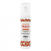 Разогревающее массажное масло Gourmet White Peach Organic с органическими ингредиентами - 50 мл. - Exsens - купить с доставкой в Жуковском