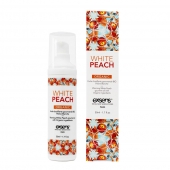 Разогревающее массажное масло Gourmet White Peach Organic с органическими ингредиентами - 50 мл. - Exsens - купить с доставкой в Жуковском