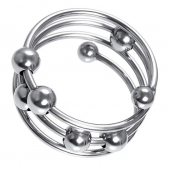 Большое металлическое кольцо под головку пениса - ToyFa - купить с доставкой в Жуковском