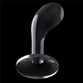 Прозрачный стимулятор простаты Flawless Clear Prostate Plug - 15 см. - Lovetoy - в Жуковском купить с доставкой