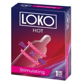 Стимулирующая насадка на пенис LOKO HOT с возбуждающим эффектом - Sitabella - в Жуковском купить с доставкой