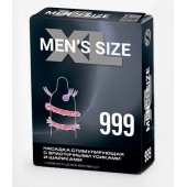Стимулирующая насадка на пенис MEN SIZE 999 - Sitabella - в Жуковском купить с доставкой