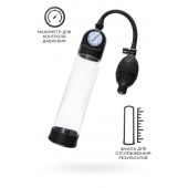 Прозрачная механическая помпа Roald с манометром - Sexus - в Жуковском купить с доставкой