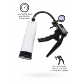 Прозрачная механическая помпа для пениса Viggo - Sexus - в Жуковском купить с доставкой