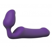 Фиолетовый безремневой страпон Queens L - Adrien Lastic - купить с доставкой в Жуковском