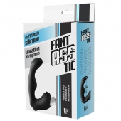 Черный вибромассажер простаты FantASStic Vibrating Prostate Massager - 11,3 см. - Dream Toys - в Жуковском купить с доставкой