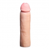 Телесная фаллическая насадка на пенис Magnum Xtender - 23 см. - Blush Novelties - в Жуковском купить с доставкой
