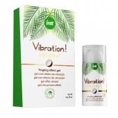 Возбуждающий гель с ароматом кокоса Vibration Coconut - 15 мл. - INTT - купить с доставкой в Жуковском