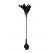 Двусторонний стек-щекоталка Sweet Caress Feather Whip - 58 см. - Sweet Caress - купить с доставкой в Жуковском