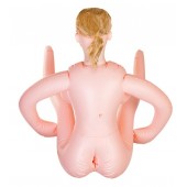 Надувная секс-кукла с реалистичной головой и поднятыми ножками - ToyFa - в Жуковском купить с доставкой