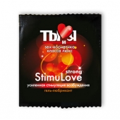 Разогревающий гель-лубрикант Stimulove Strong в одноразовой упаковке - 4 гр. - Биоритм - купить с доставкой в Жуковском