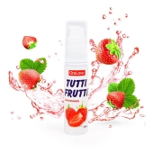 Гель-смазка Tutti-frutti с земляничным вкусом - 30 гр. - Биоритм - купить с доставкой в Жуковском