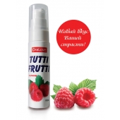 Гель-смазка Tutti-frutti с малиновым вкусом - 30 гр. - Биоритм - купить с доставкой в Жуковском
