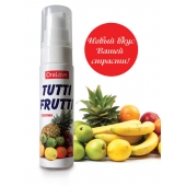 Гель-смазка Tutti-frutti со вкусом тропических фруктов - 30 гр. - Биоритм - купить с доставкой в Жуковском