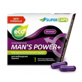 Возбуждающее средство для мужчин Mans Power plus - 10 капсул (0,35 гр.) +1 в подарок - SuperCaps - купить с доставкой в Жуковском