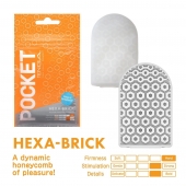 Карманный мастурбатор HEXA-BRICK - Tenga - в Жуковском купить с доставкой