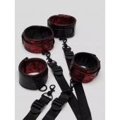 Изысканный набор фиксаций на кровати Reversible Under Mattress Restraint Set - Fifty Shades of Grey - купить с доставкой в Жуковском