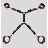 Изысканный набор фиксаций на кровати Reversible Under Mattress Restraint Set - Fifty Shades of Grey - купить с доставкой в Жуковском