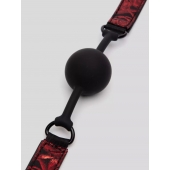 Кляп-шар на двусторонних ремешках Reversible Silicone Ball Gag - Fifty Shades of Grey - купить с доставкой в Жуковском